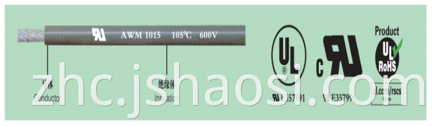 PVC ELECTRIC WIRE UL1015 18# WHITE